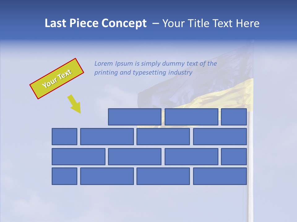 Ukrainian Ethnicity Color PowerPoint Template