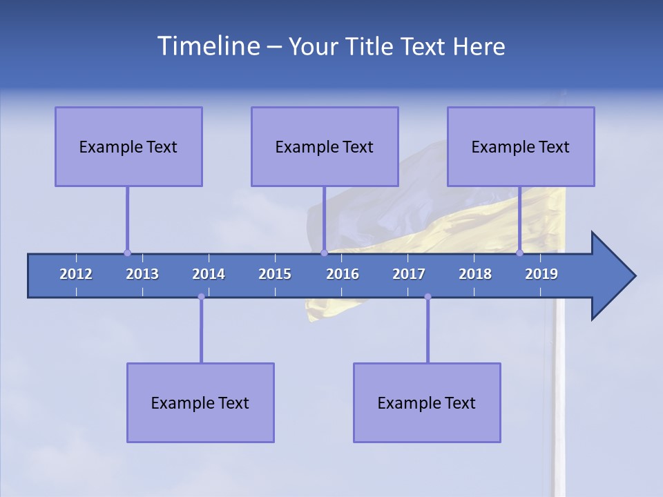 Ukrainian Ethnicity Color PowerPoint Template
