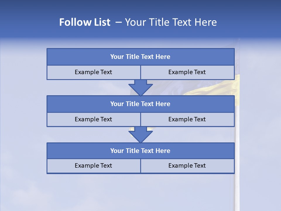 Ukrainian Ethnicity Color PowerPoint Template