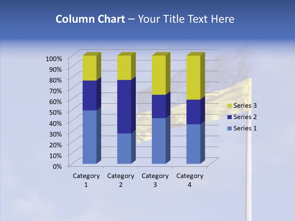 Ukrainian Ethnicity Color PowerPoint Template