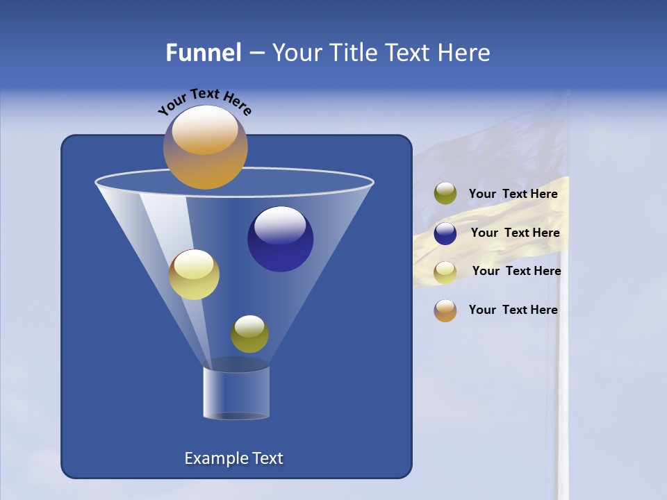 Ukrainian Ethnicity Color PowerPoint Template