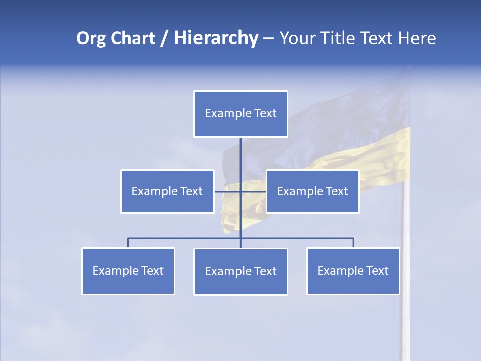 Ukrainian Ethnicity Color PowerPoint Template