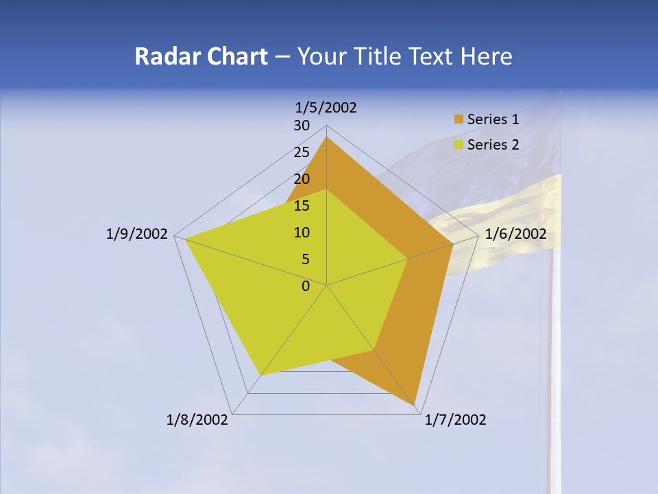 Ukrainian Ethnicity Color PowerPoint Template