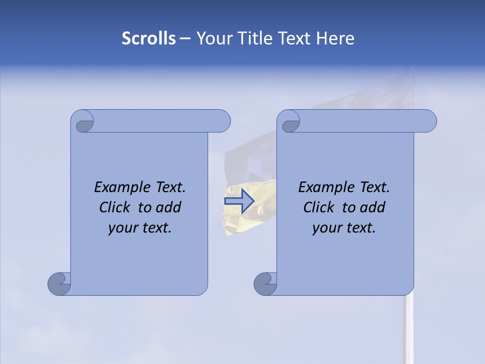 Ukrainian Ethnicity Color PowerPoint Template