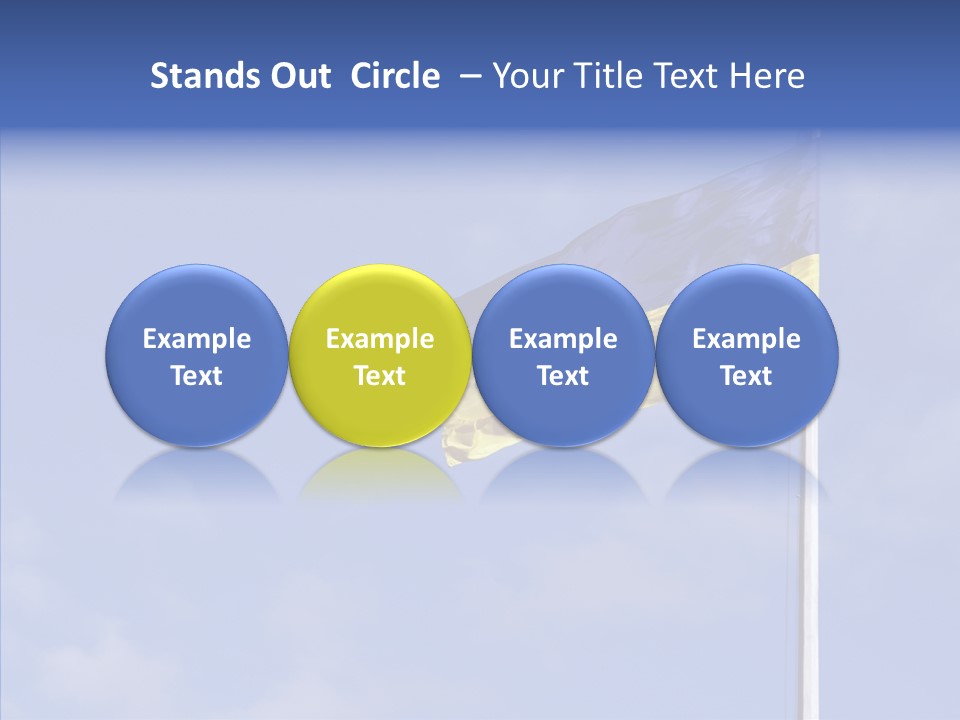Ukrainian Ethnicity Color PowerPoint Template