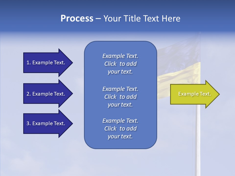 Ukrainian Ethnicity Color PowerPoint Template