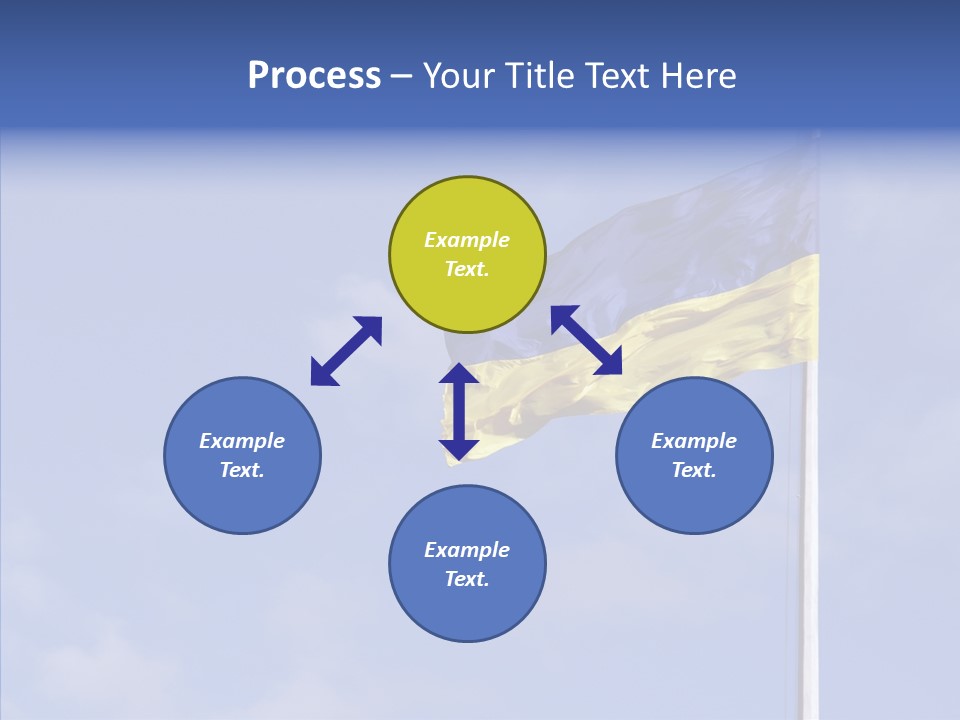 Ukrainian Ethnicity Color PowerPoint Template