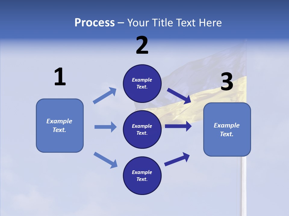 Ukrainian Ethnicity Color PowerPoint Template