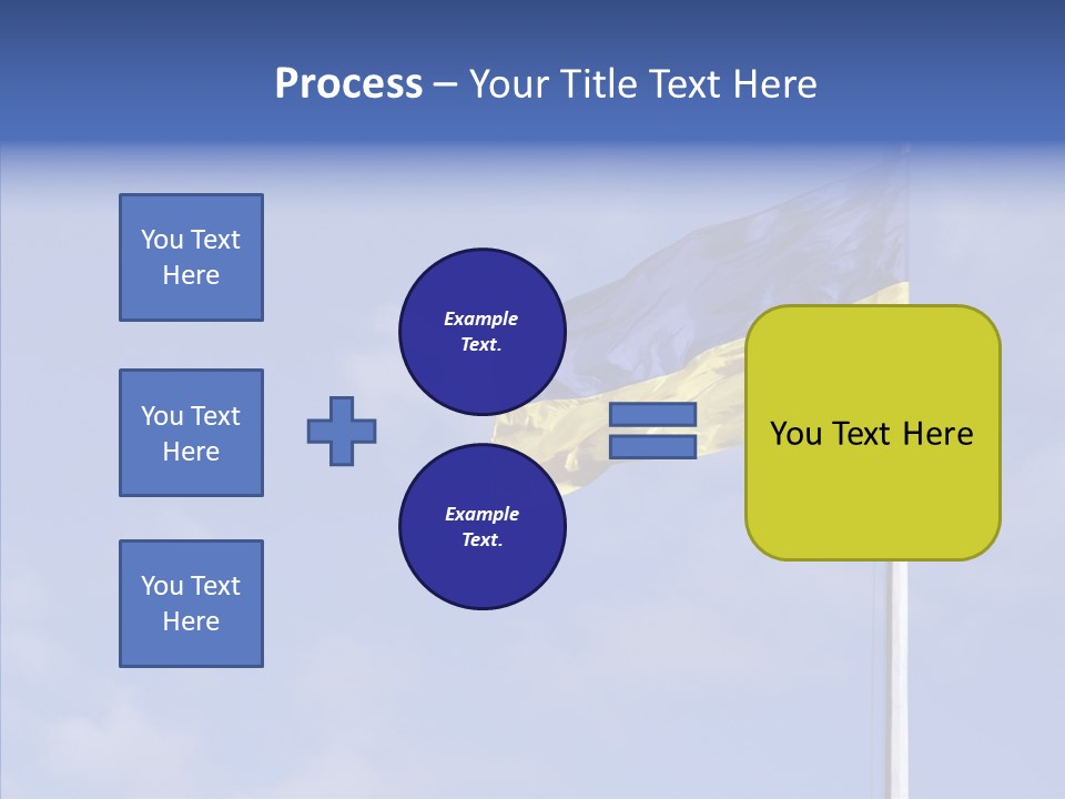 Ukrainian Ethnicity Color PowerPoint Template