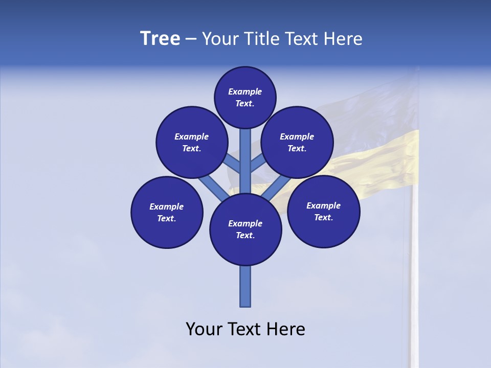Ukrainian Ethnicity Color PowerPoint Template