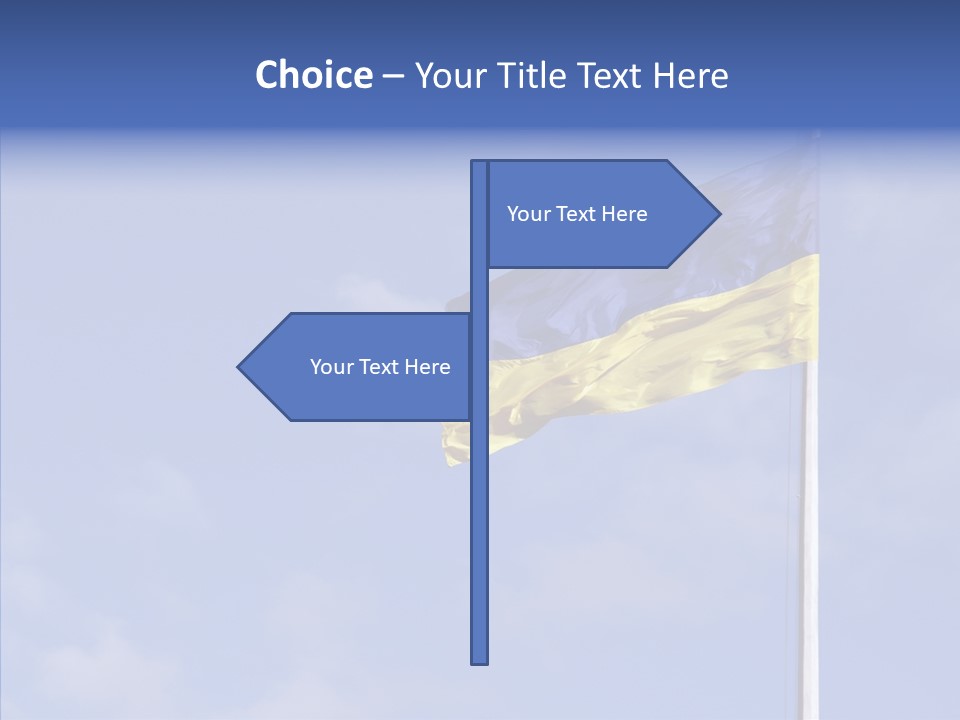 Ukrainian Ethnicity Color PowerPoint Template