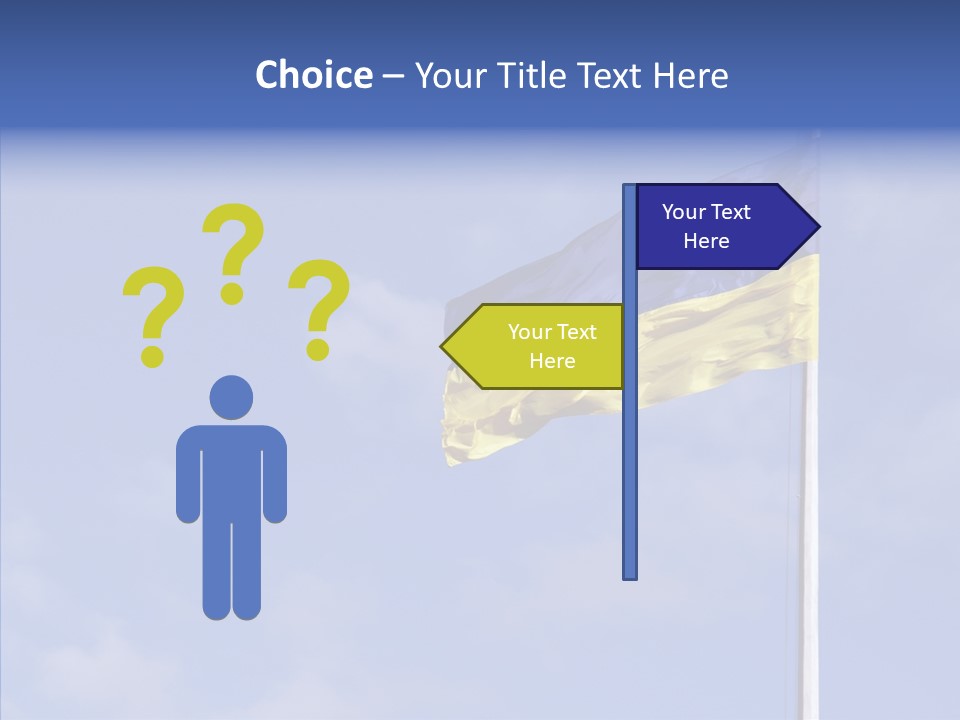 Ukrainian Ethnicity Color PowerPoint Template