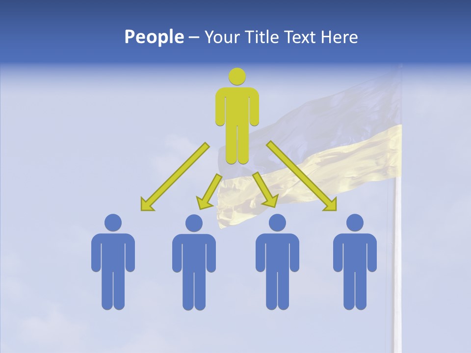 Ukrainian Ethnicity Color PowerPoint Template