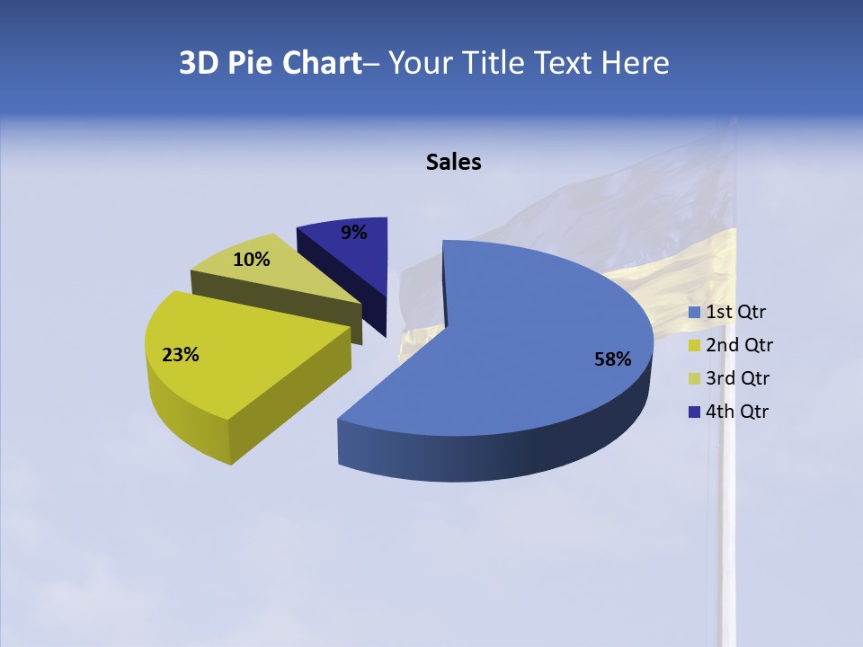 Ukrainian Ethnicity Color PowerPoint Template
