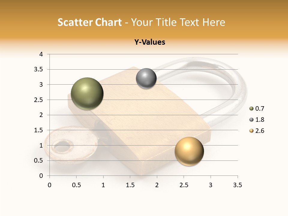 Unlock Security Bank PowerPoint Template