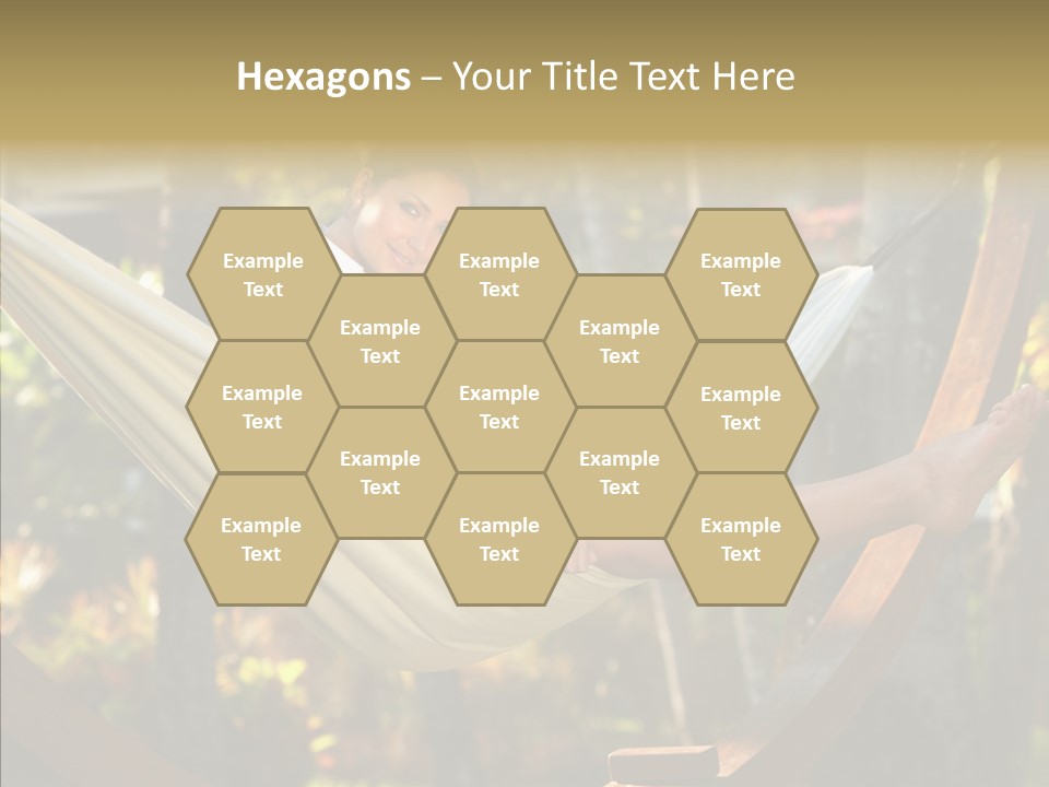 Resort Flower Fitness PowerPoint Template