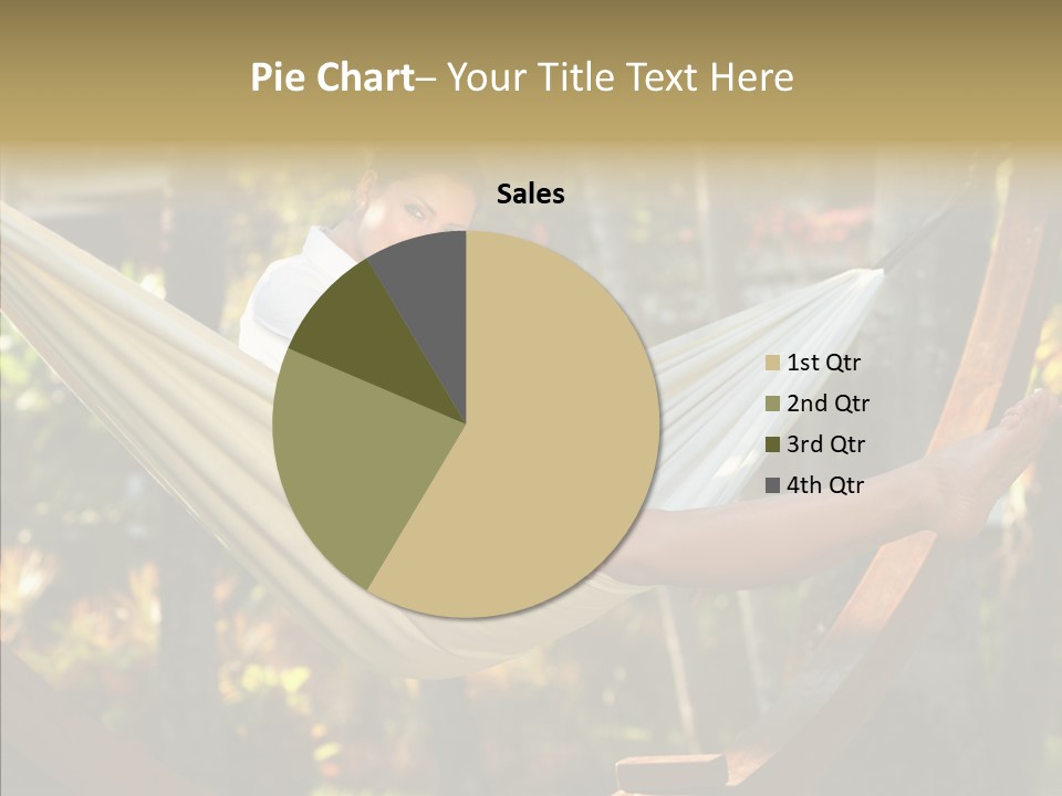 Resort Flower Fitness PowerPoint Template