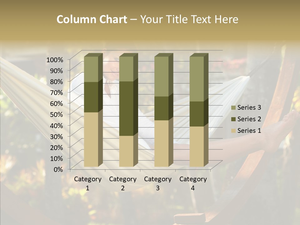 Resort Flower Fitness PowerPoint Template