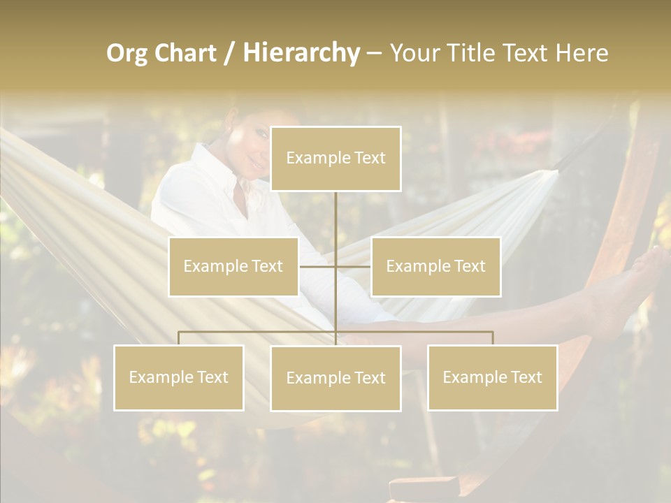 Resort Flower Fitness PowerPoint Template