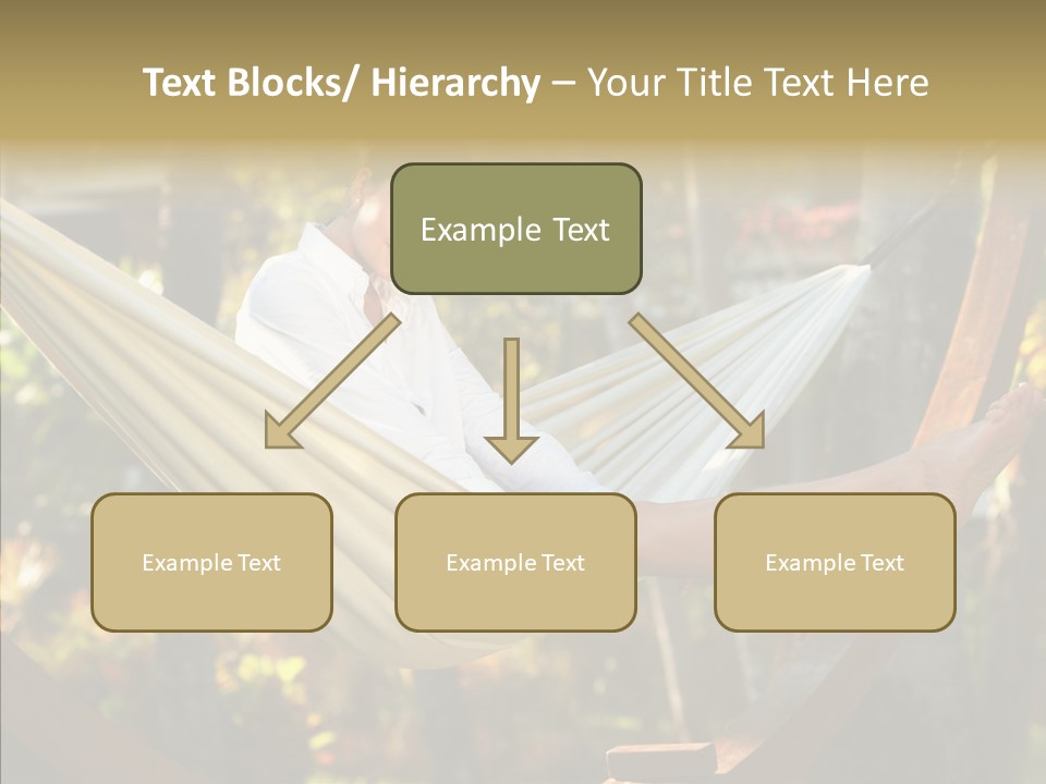 Resort Flower Fitness PowerPoint Template
