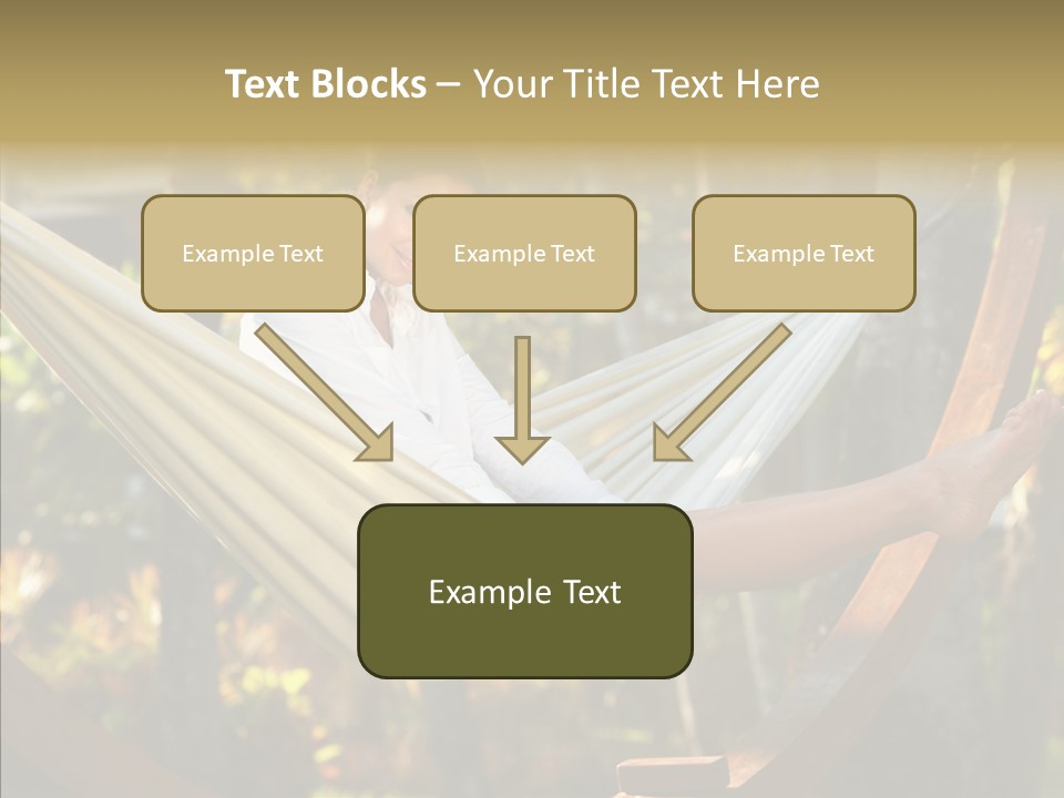 Resort Flower Fitness PowerPoint Template