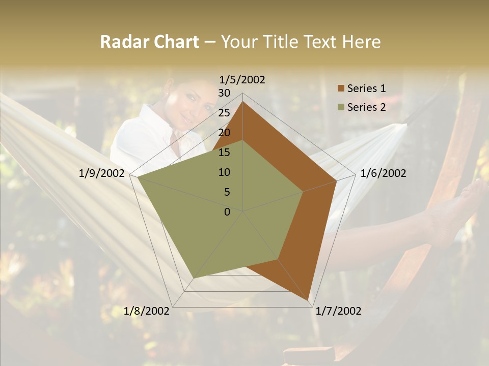 Resort Flower Fitness PowerPoint Template