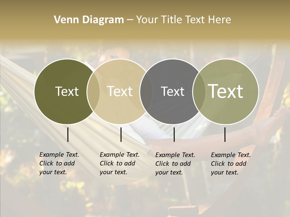 Resort Flower Fitness PowerPoint Template