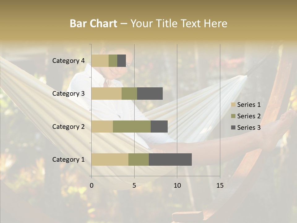 Resort Flower Fitness PowerPoint Template