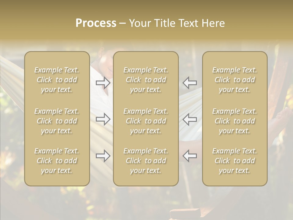 Resort Flower Fitness PowerPoint Template
