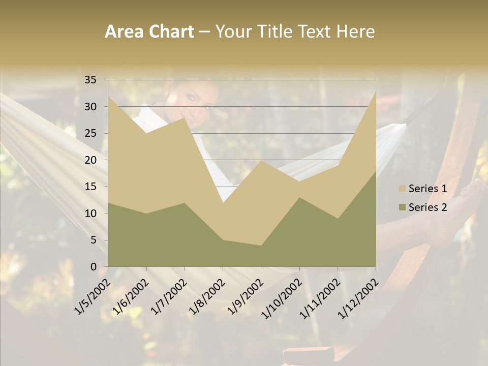 Resort Flower Fitness PowerPoint Template