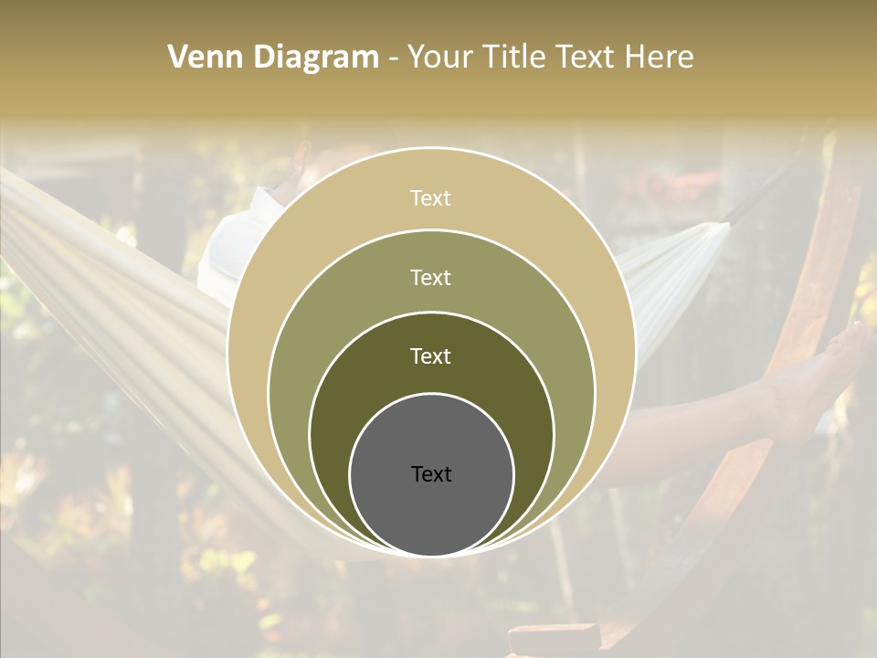 Resort Flower Fitness PowerPoint Template