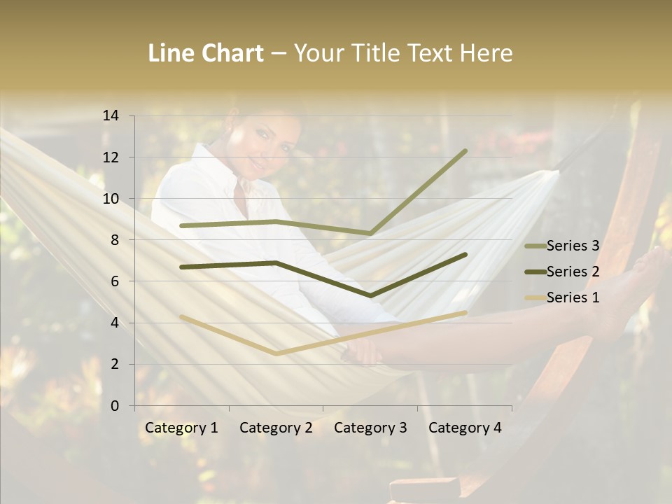 Resort Flower Fitness PowerPoint Template