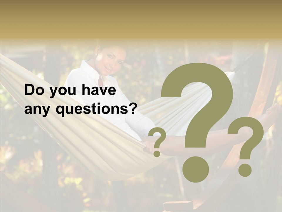 Resort Flower Fitness PowerPoint Template