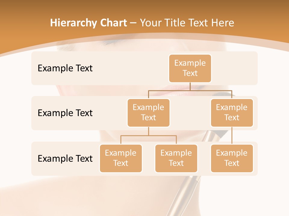 Wellbeing Touch Woman PowerPoint Template