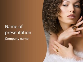 Femininity Salon Beauty PowerPoint Template