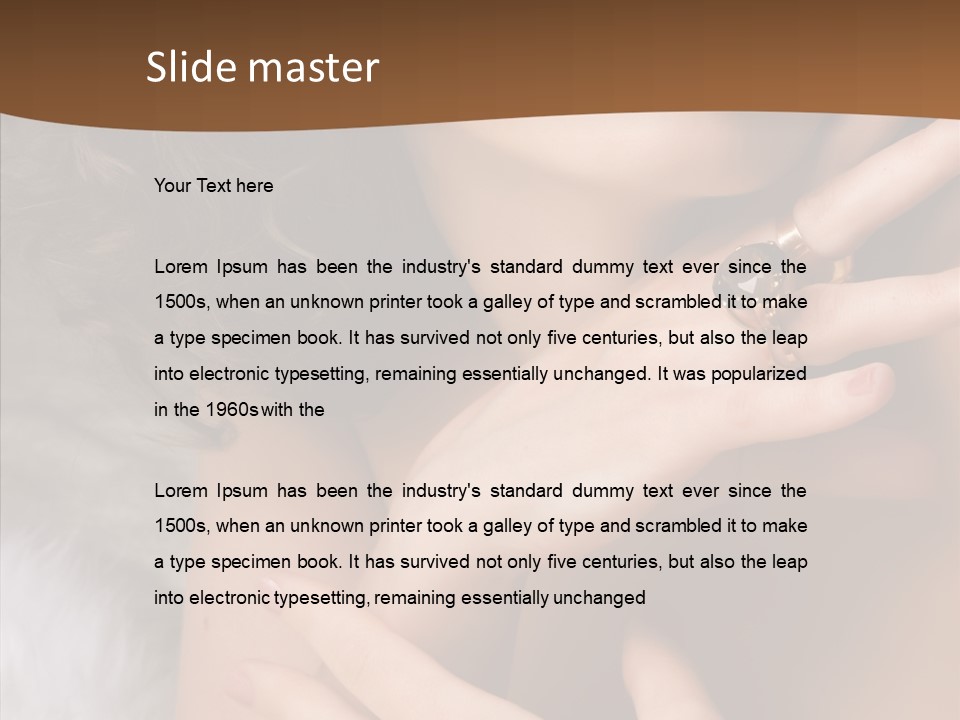 Femininity Salon Beauty PowerPoint Template