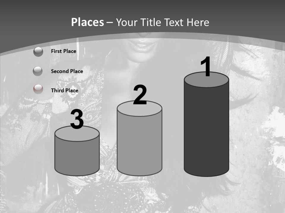 Gorgeous Model Y PowerPoint Template
