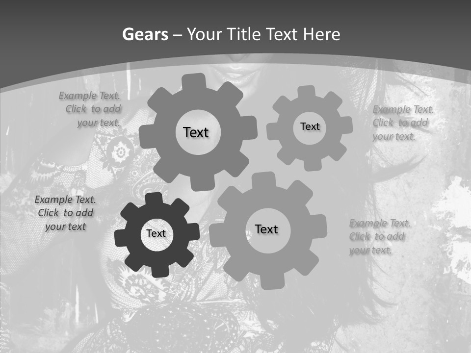 Gorgeous Model Y PowerPoint Template