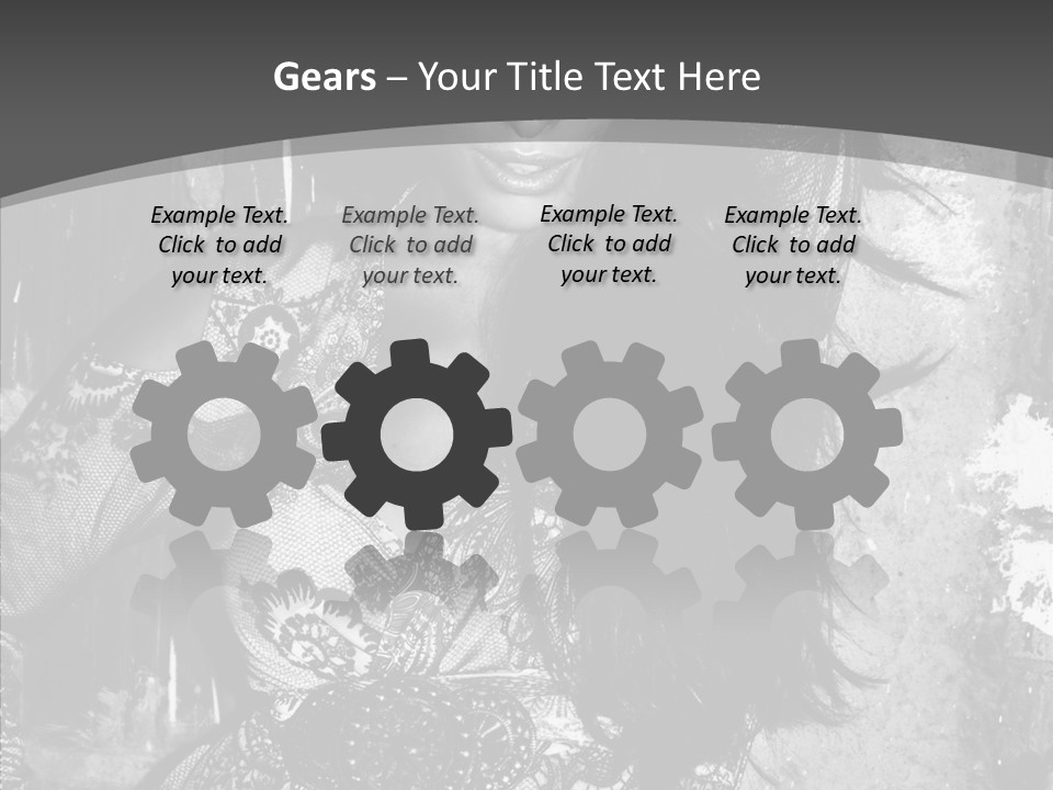 Gorgeous Model Y PowerPoint Template