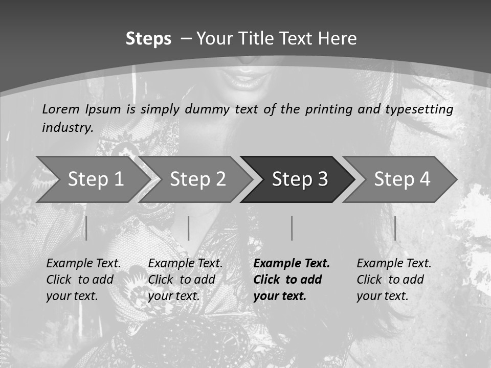 Gorgeous Model Y PowerPoint Template