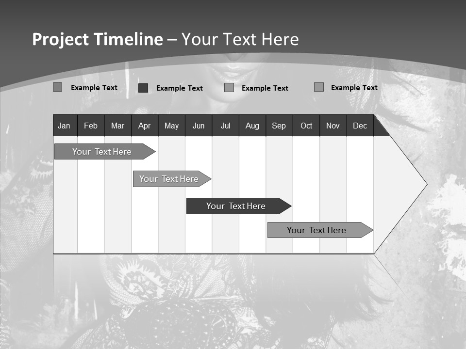 Gorgeous Model Y PowerPoint Template