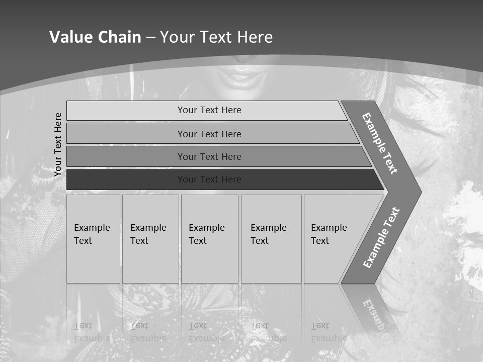 Gorgeous Model Y PowerPoint Template