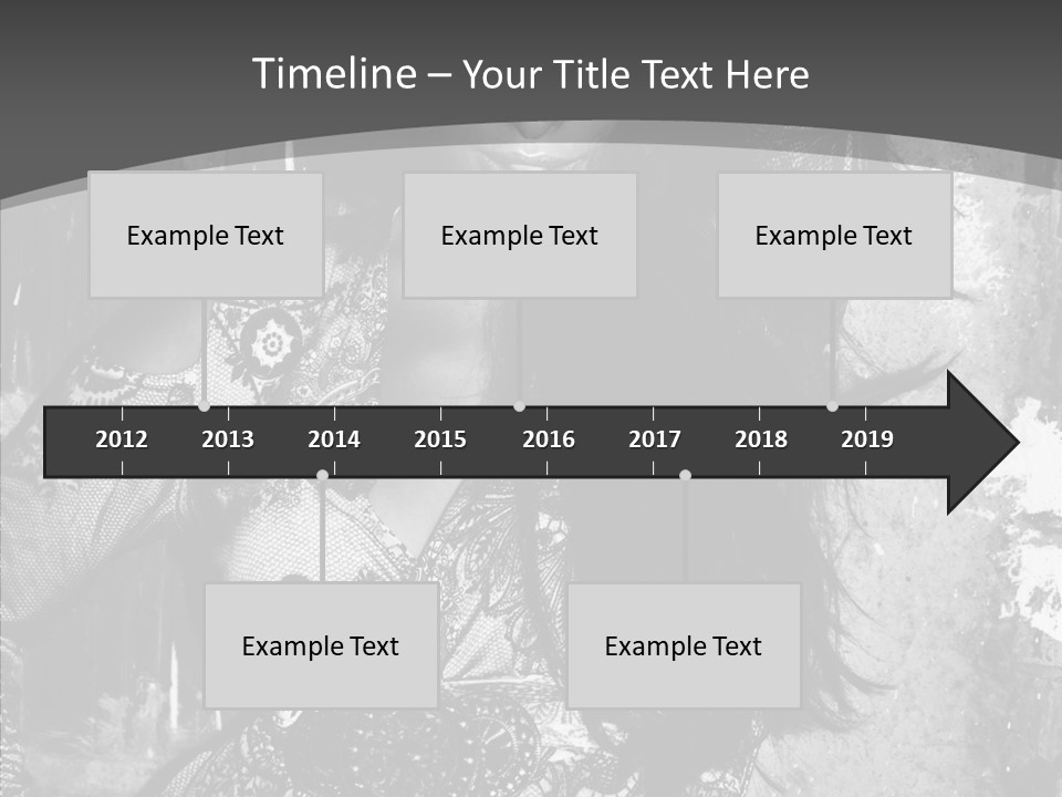 Gorgeous Model Y PowerPoint Template