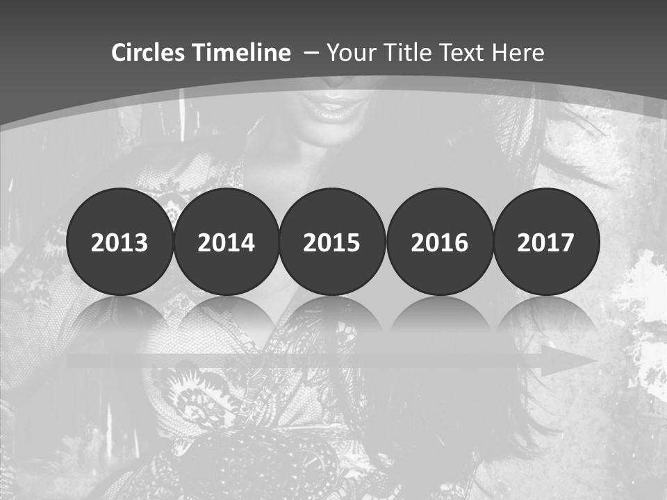 Gorgeous Model Y PowerPoint Template