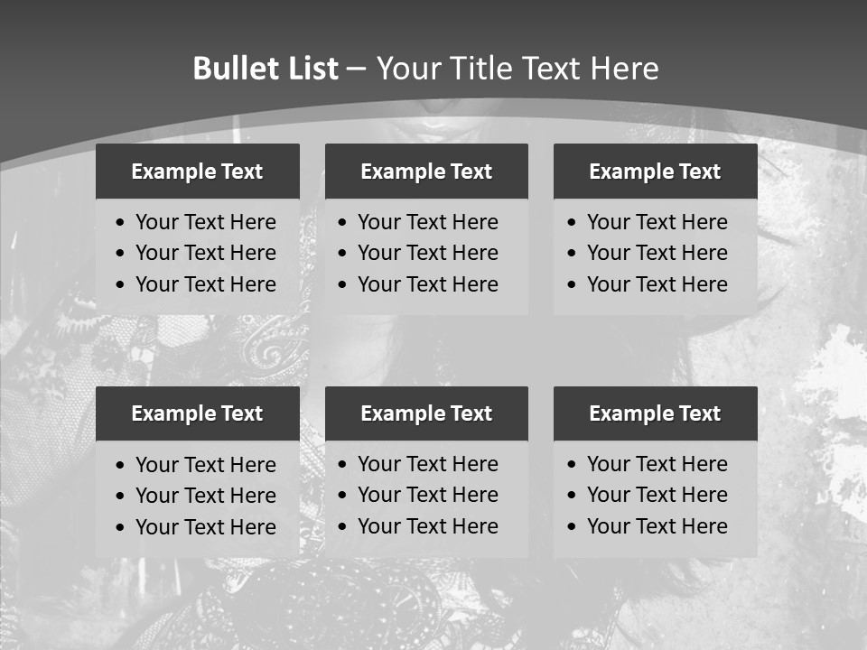 Gorgeous Model Y PowerPoint Template