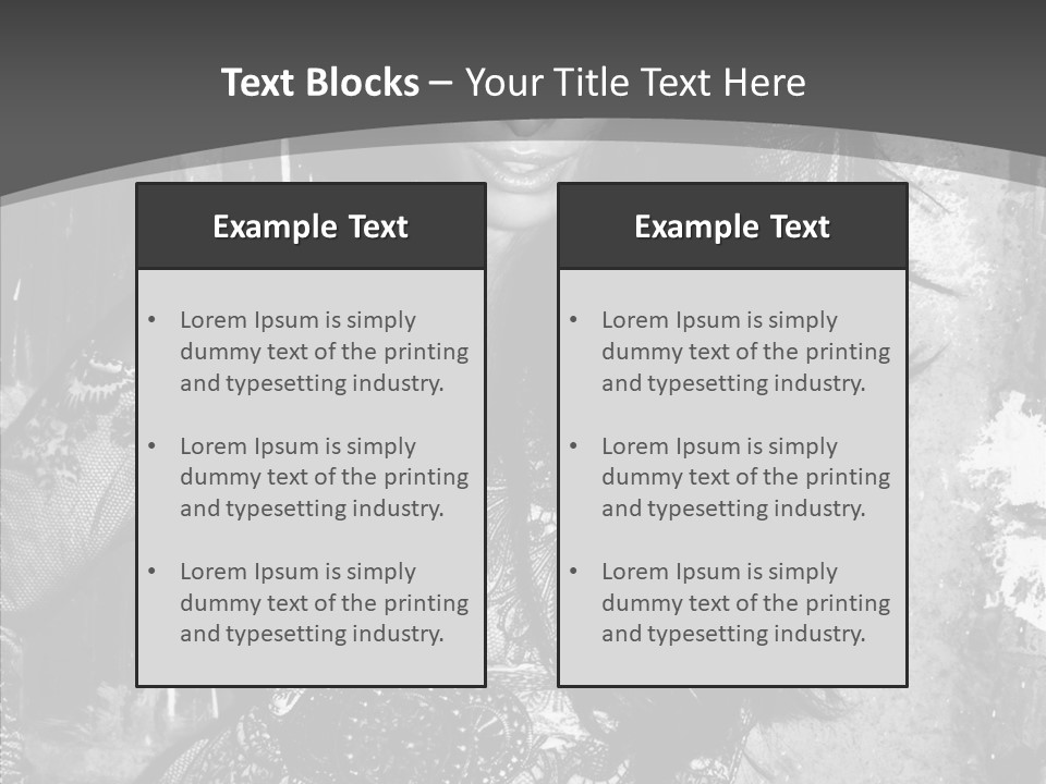 Gorgeous Model Y PowerPoint Template