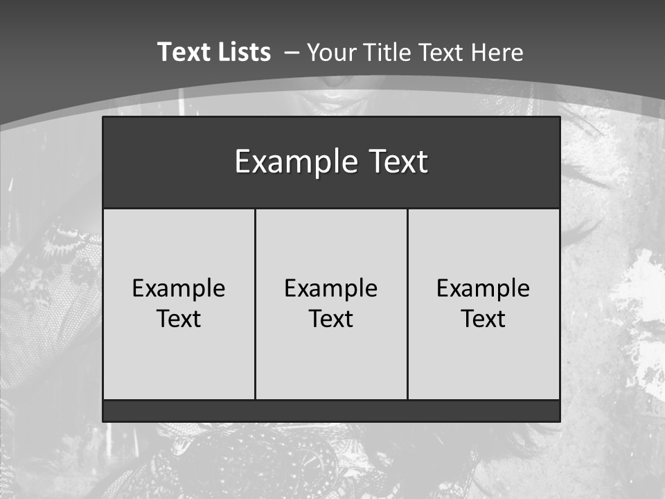 Gorgeous Model Y PowerPoint Template