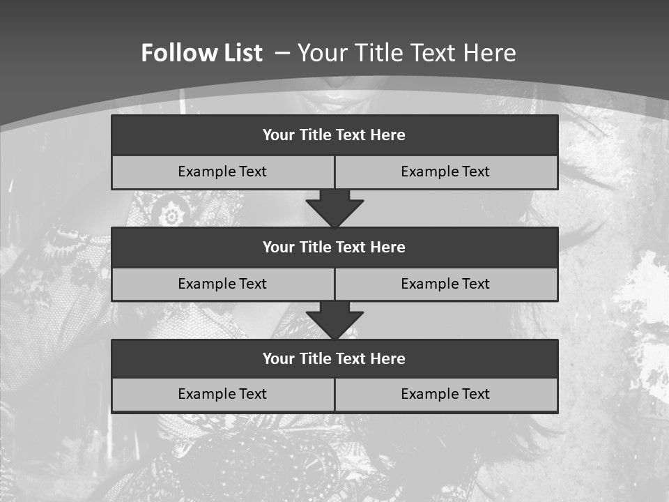 Gorgeous Model Y PowerPoint Template