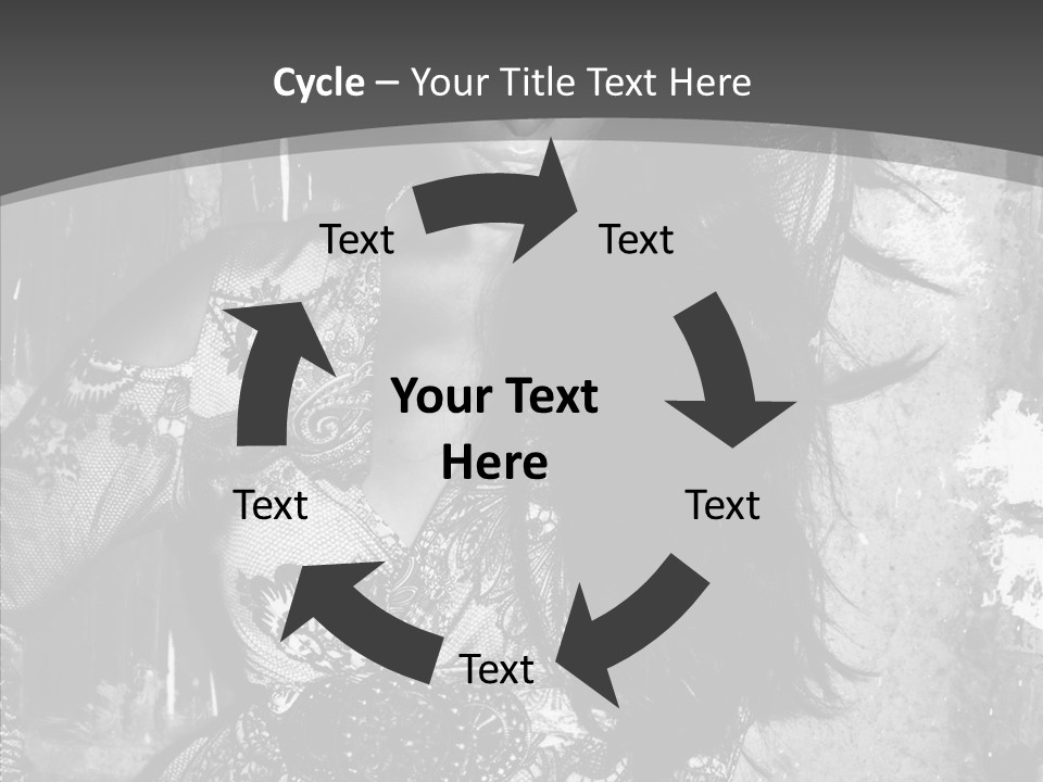 Gorgeous Model Y PowerPoint Template