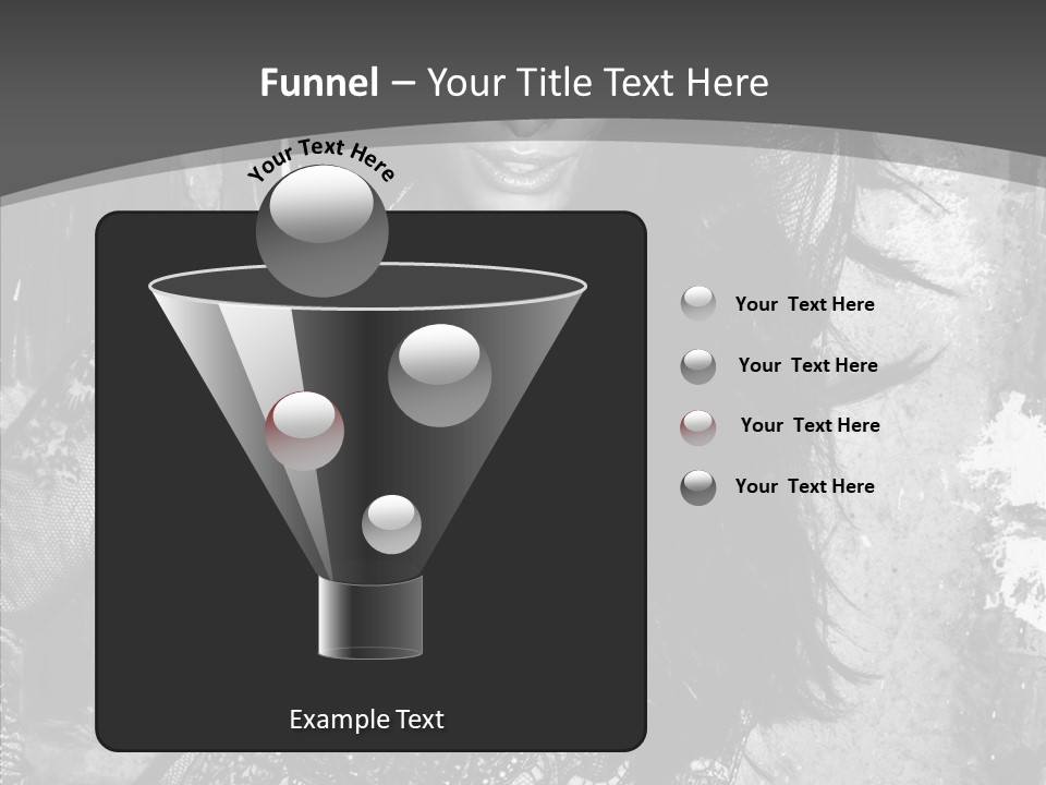 Gorgeous Model Y PowerPoint Template